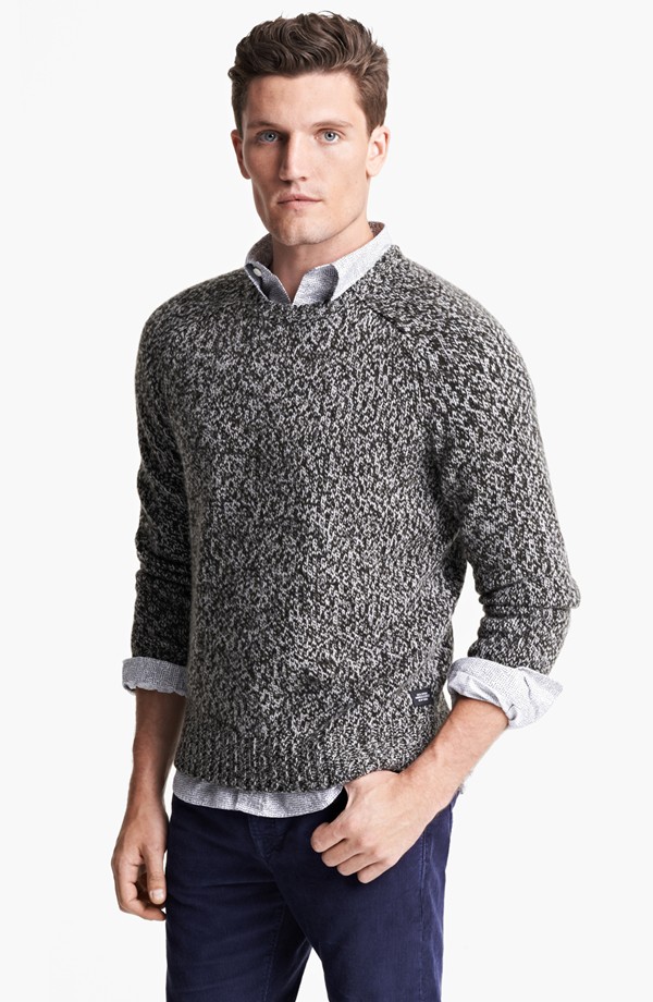 Jack Spade Cameron Marled Crewneck Sweater
