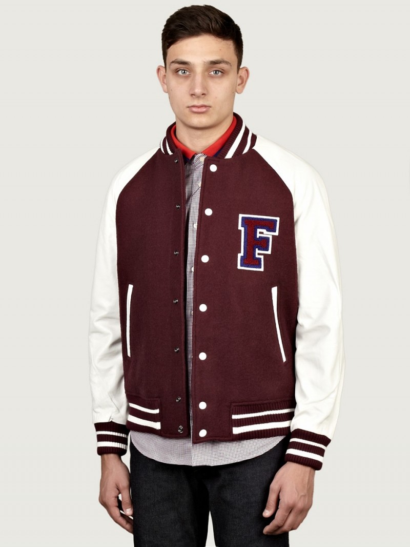 4m.scene7 .com is image 4m frs1809blk 01 press Raf Simons X Fred Perry Men’s Checkerboard Harrington Jacket