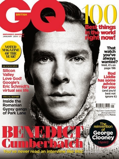 Benedict Cumberbatch GQ UK cover