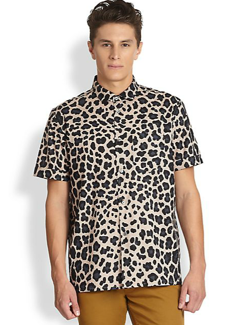 Marc by Marc Jacobs London Leopard Sportshirt