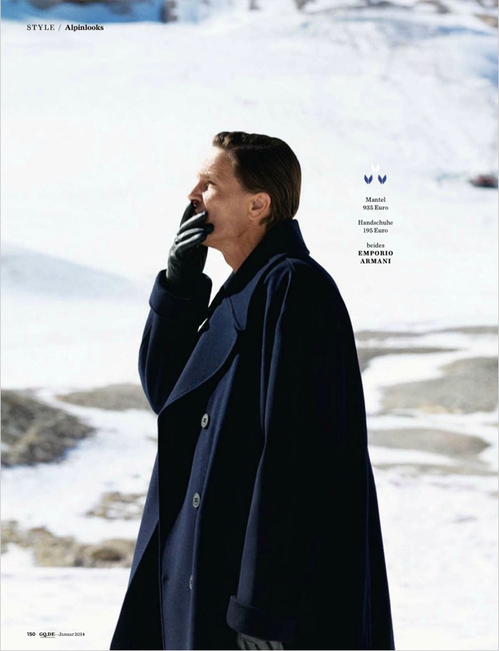 Andre Van Noord Sports Alpine Styles for GQ Germany