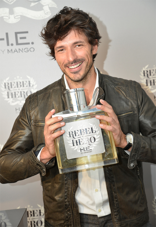 Andres Velencoso Segura 'Rebel Hero' H.E. by Mango Fragrance Campaign