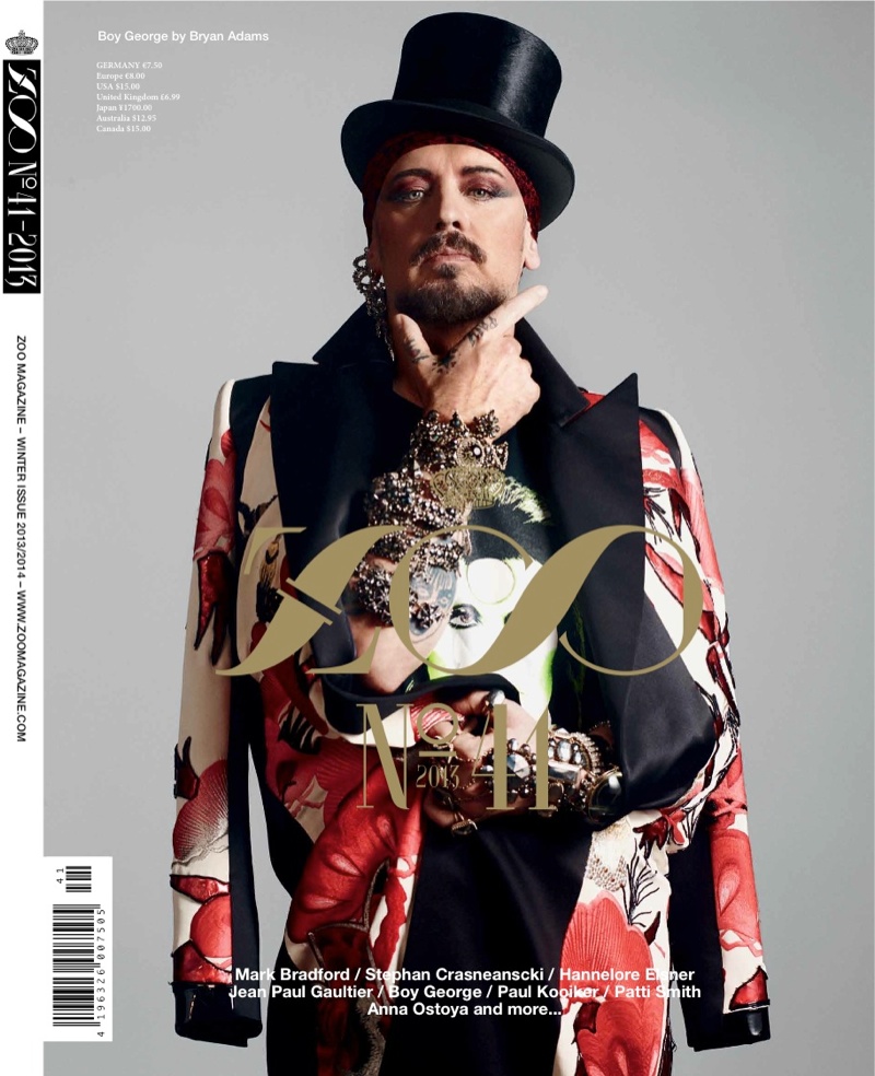 boy george jean paul gaultier zoo magazine 0001