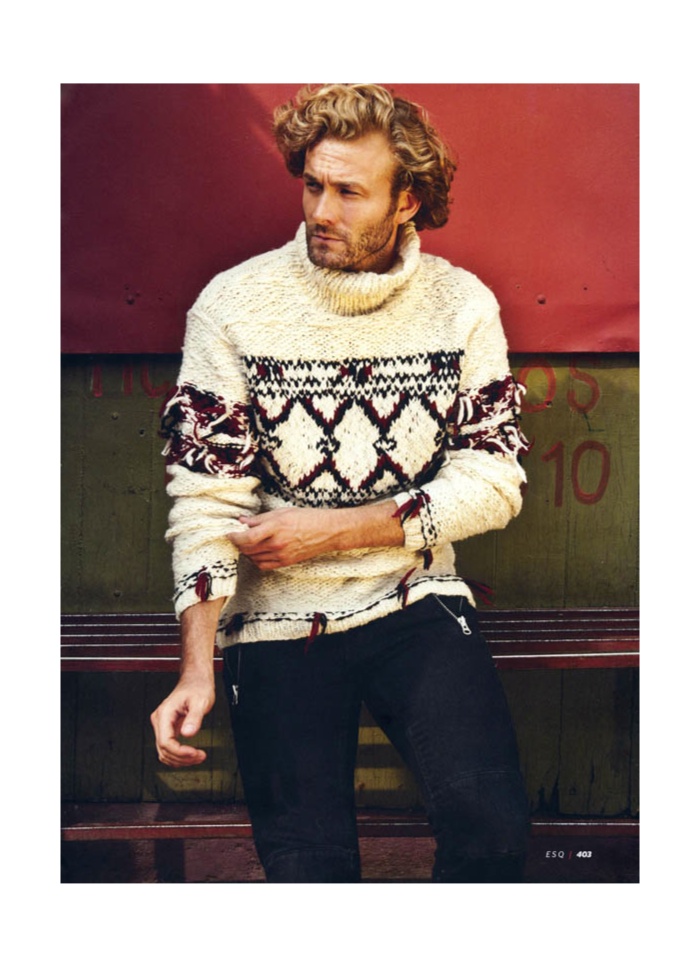 Brad Kroenig Sports H&M x Isabel Marant for Mexican Esquire