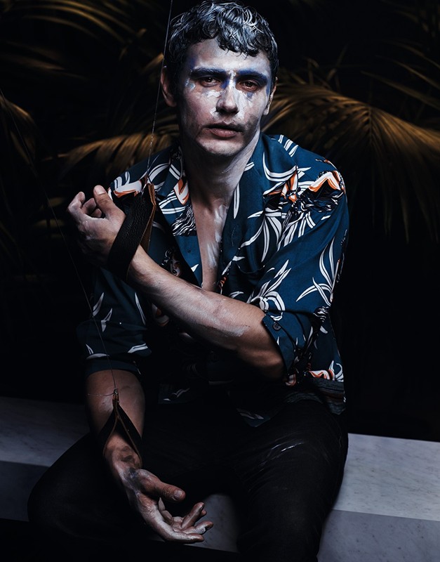 James Franco by Josh Olins for Dazed & Confused