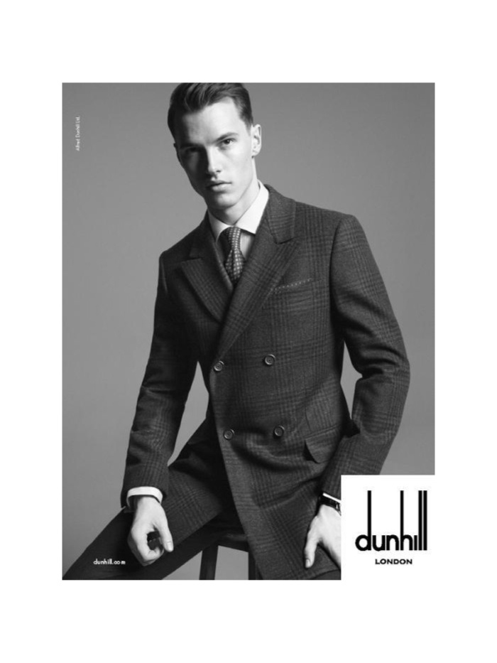 Henry Barnacle for Dunhill Fall/Winter 2013 Campaign