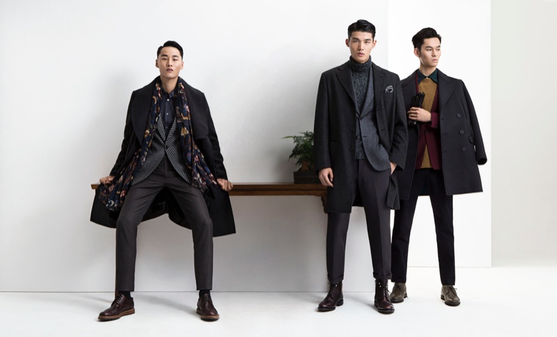 Chao Zhang, Weijian Li & Zhen Li Sport Coats for Esquire China Big ...