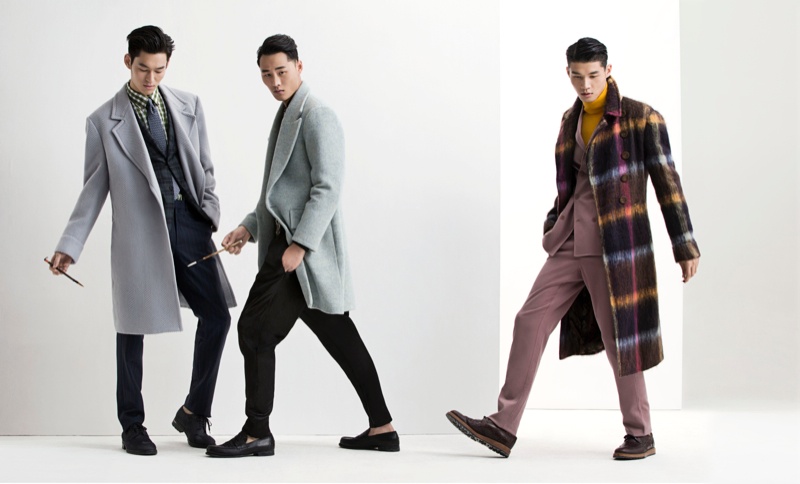 Chao Zhang, Weijian Li & Zhen Li Sport Coats for Esquire China Big ...