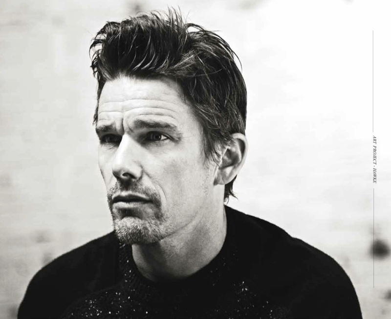Ethan Hawke Sports Dior Homme for the Un-Titled Project