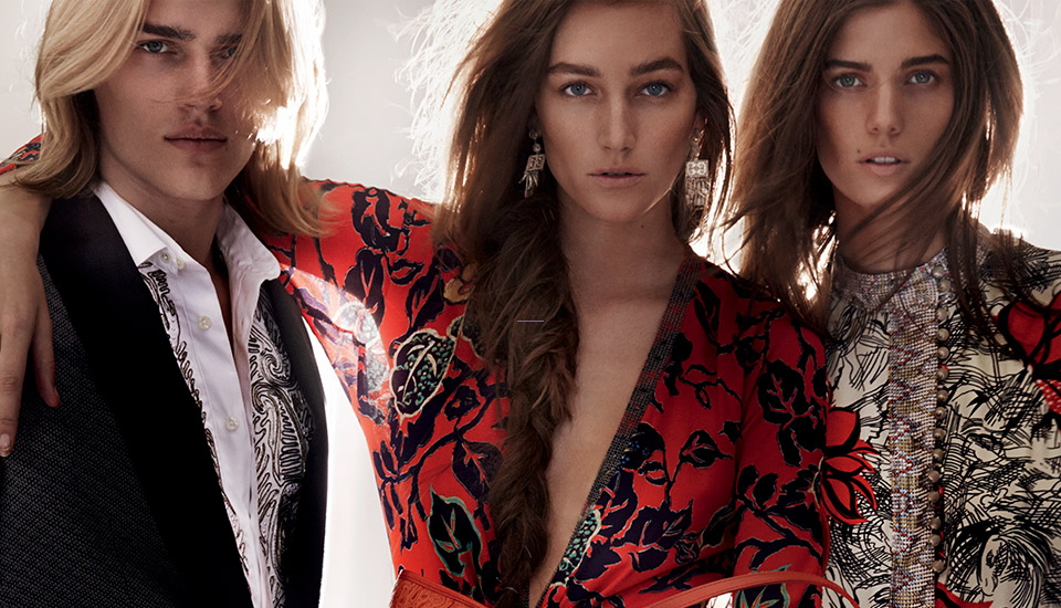 First Look | Ton Heukels for Etro Spring/Summer 2014 Campaign