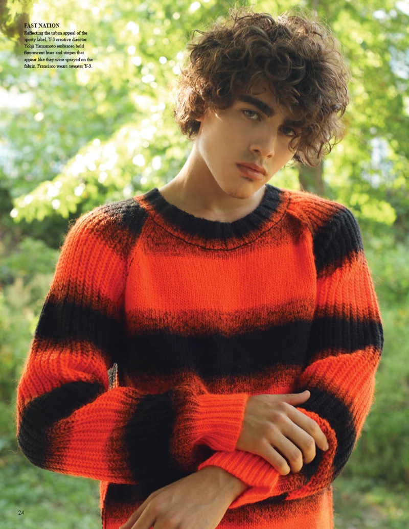 Francisco Rodriguez Dons Luxurious Sweaters for Fashionisto #9