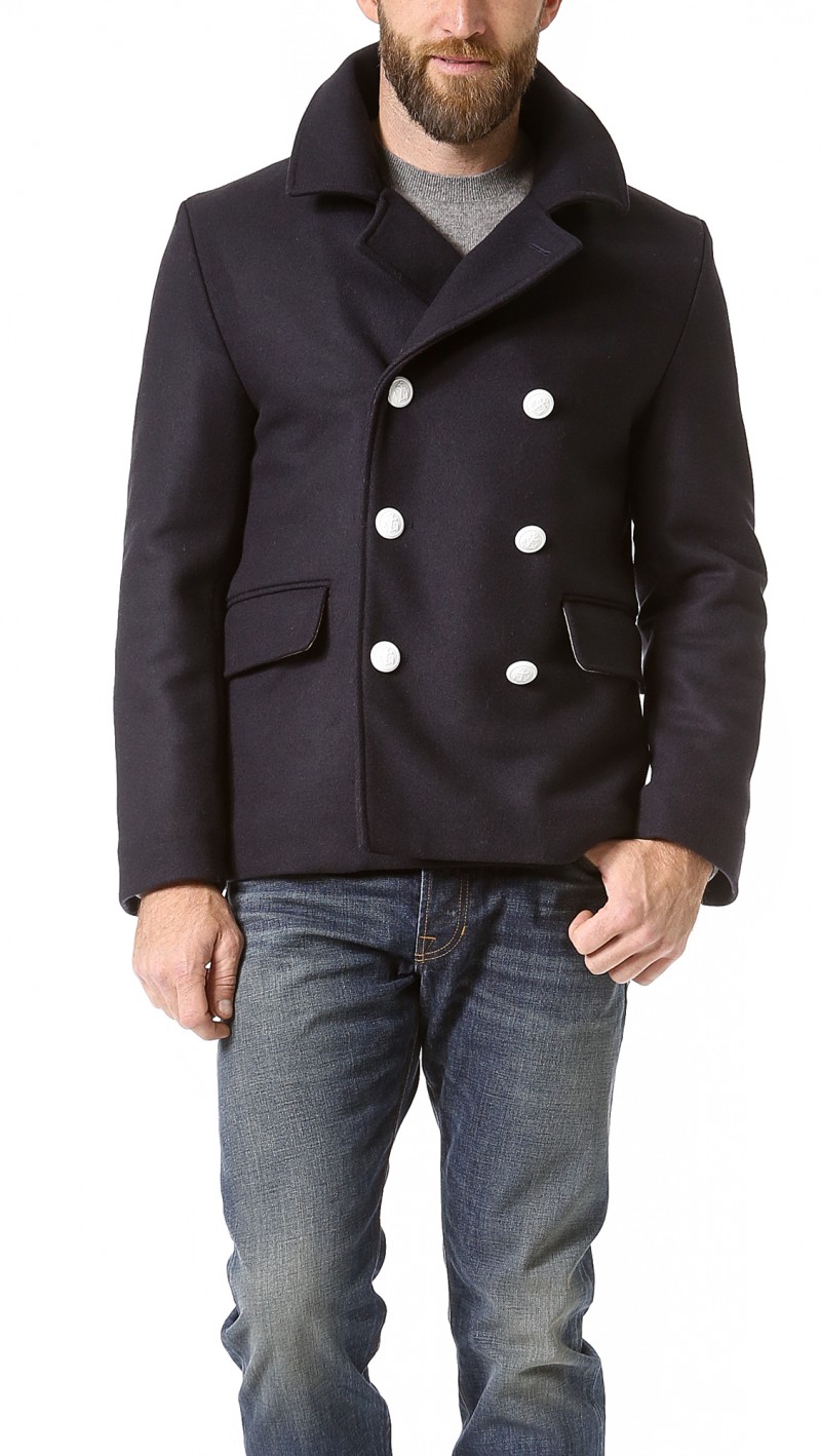 Maison Kitsune Peacoat