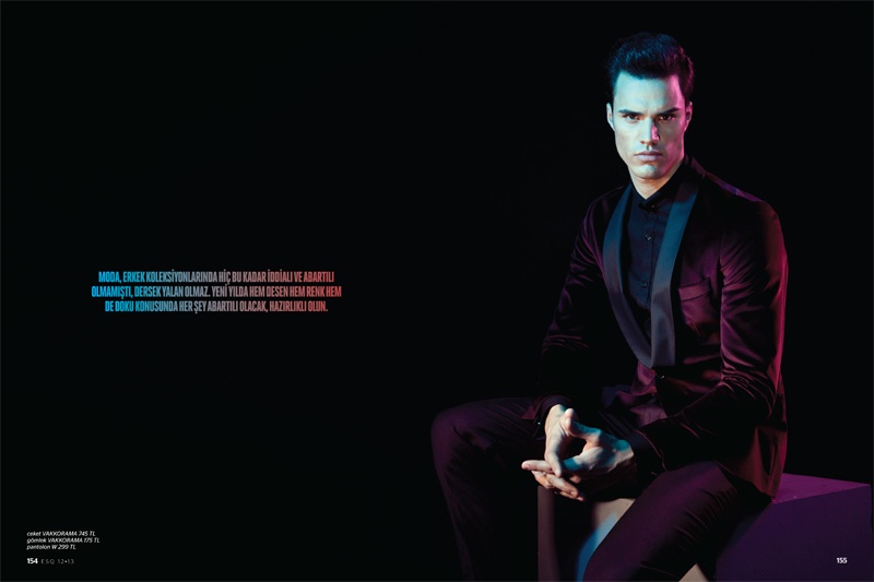 Gil Soares Suits Up for Esquire Turkey