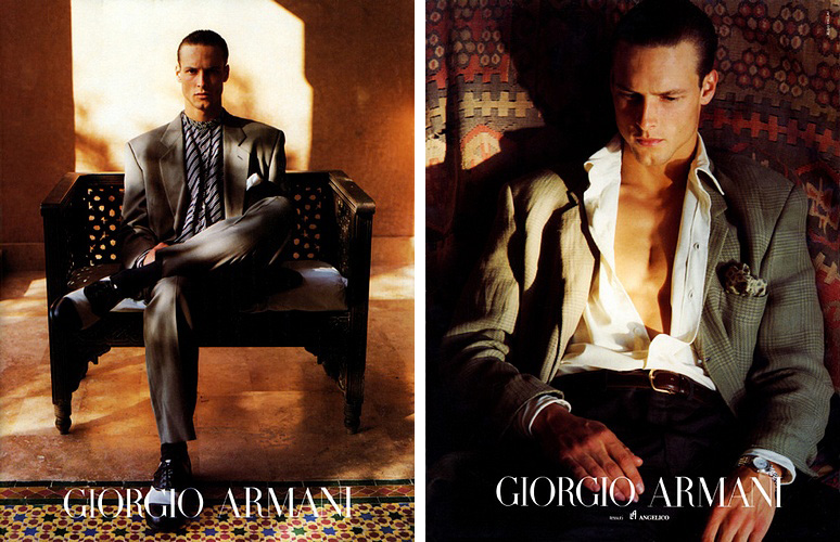 TBT | John Adams for Giorgio Armani S/S ’92 Campaign