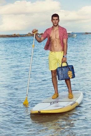 Jack Vanderhart is Ready for S/S ’14 in Swim Shorts for Wish Magazine