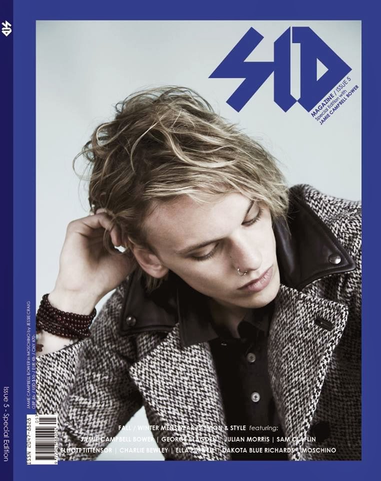 Jamie Campbell Bower & Sam Claflin Cover the 5th Issue of SID Magazine