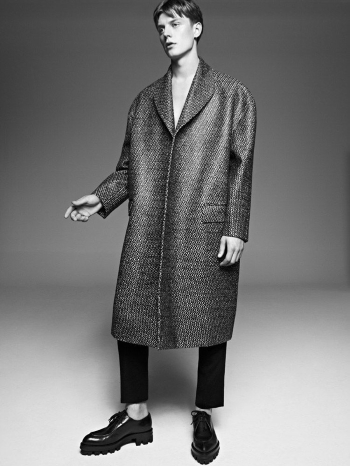 Janis Ancens Models Dramatic F/W '13 Shapes for T Magazine