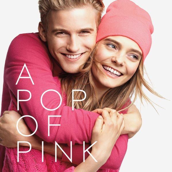 RJ King Rocks Pink for Joe Fresh Winter 2013 Campaign