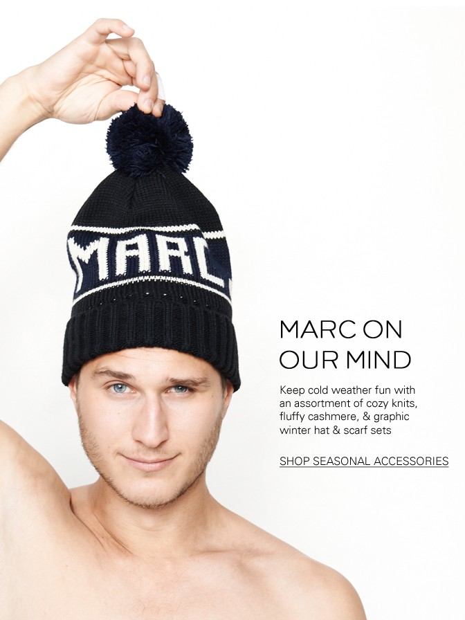 Marc Jacobs Cashmere Winter Accessories