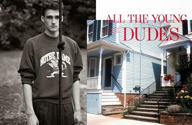 Anders Hayward, Elliot Vulliod, Otto Lotz & Gustav Swedberg are ‘Young Dudes’ for Man About Town