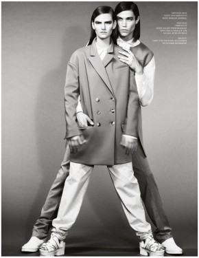 Miles McMillan Stars in a His ‘n’ Her Story for SSAW – The Fashionisto