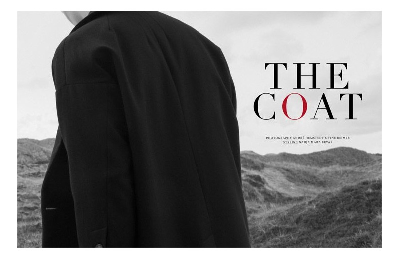 Nicolas Hagius Dons 'The Coat' for Prestage Magazine