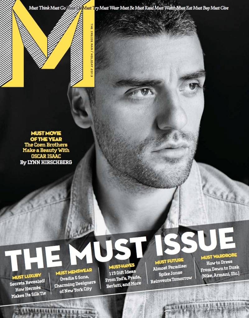 Actor Oscar Isaac Covers M Magazine