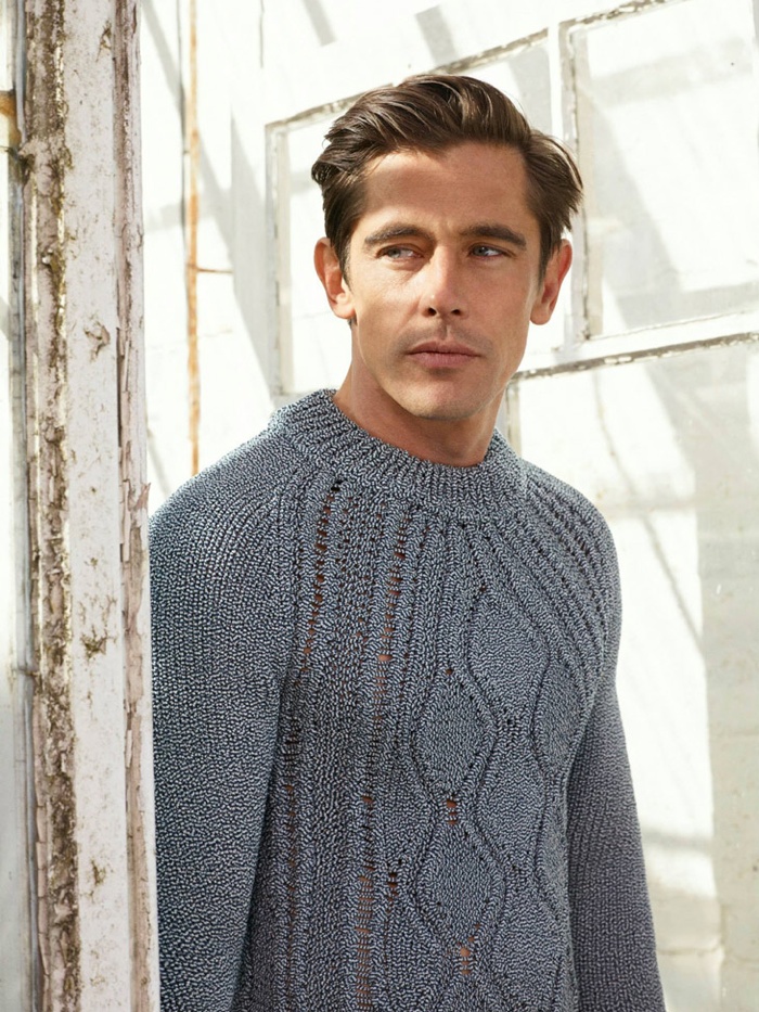 Werner Schreyer Fronts Pringle of Scotland Spring/Summer 2014 Campaign