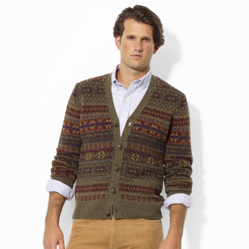 Polo Ralph Lauren Fair Isle V-Neck Cardigan