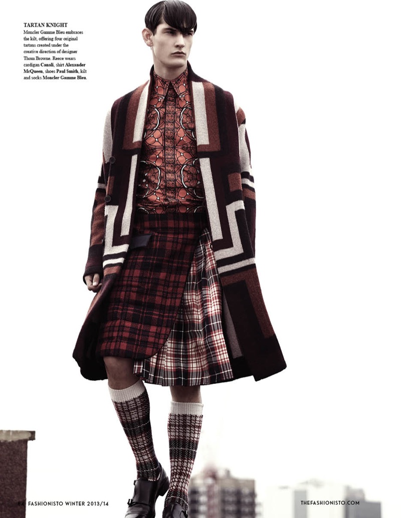 Reece Sanders is 'Tangled Up in Plaid' for Fashionisto #9