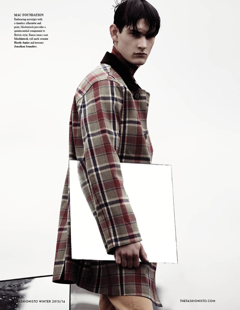 Reece Sanders is 'Tangled Up in Plaid' for Fashionisto #9