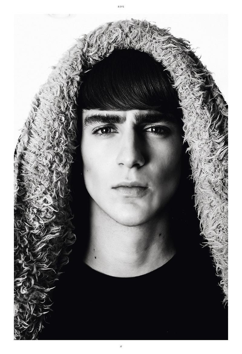 Samuel Roberts Dons Yohji Yamamoto for REVS Magazine