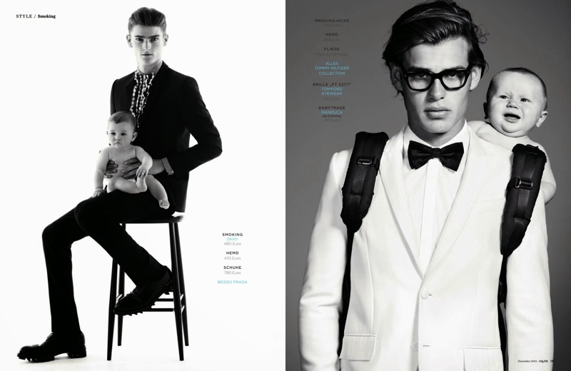 Ryan Barrett, Charlie France, Matt Trethe + More Pose with Babies for GQ Germany