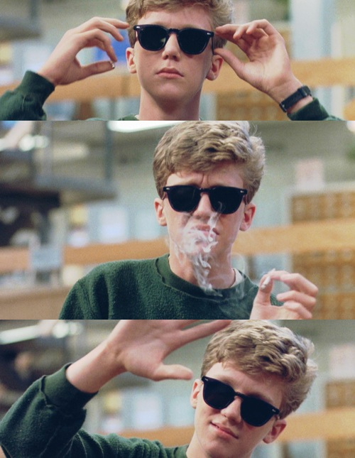 Anthony Michael Hall The Breakfast Club Sunglasses