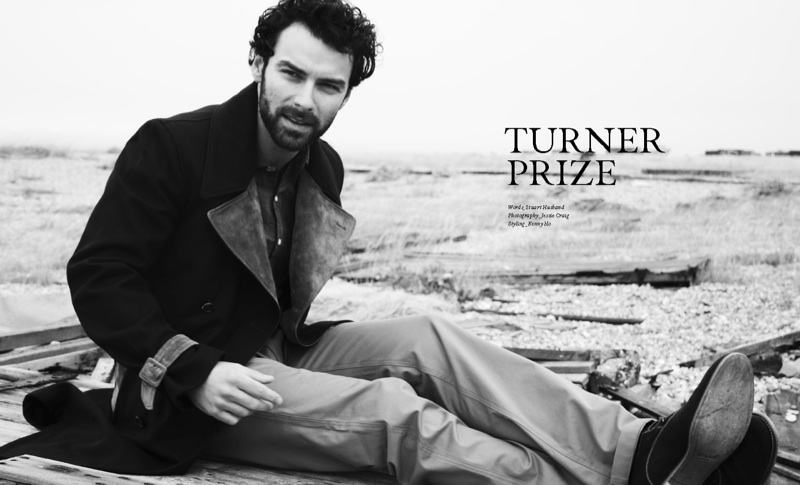 Aidan Turner Covers the Sophomore Issue of Article Magazine