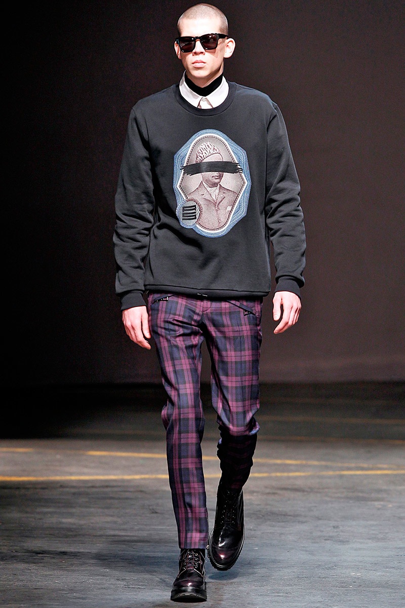 Fall/Winter 2014 Menswear Fashion Trends from London Collections: Men