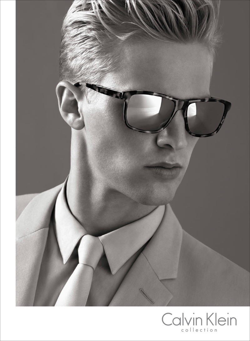 Calvin Klein Collection Men Spring/Summer 2014 Campaign Starring Clark Bockelman
