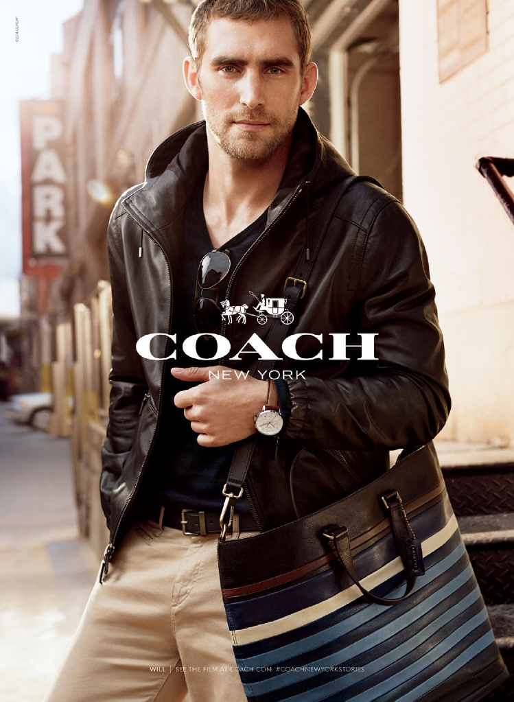 Another Photo of Will Chalker for Coach Spring/Summer 2014 Ad Campaign