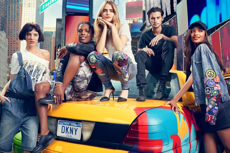 DKNY Jeans Spring/Summer 2014 Campaign Photos with Dylan Rieder & A$AP Rocky