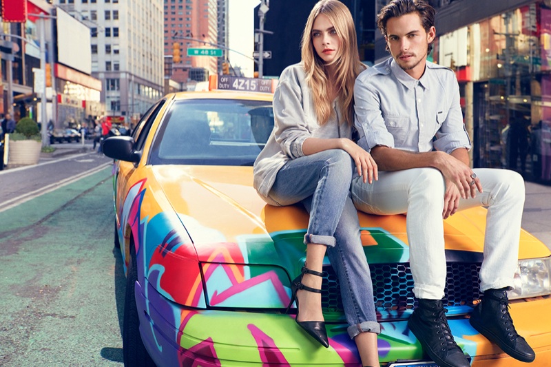DKNY Jeans Spring/Summer 2014 Campaign Photos with Dylan Rieder & A$AP Rocky