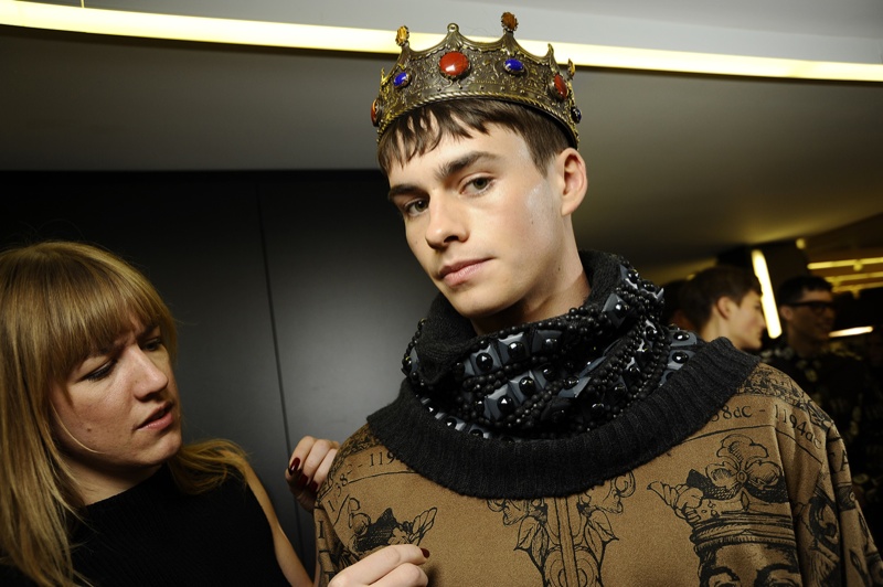 dolce gabbana behind the scenes fall winter 2014 photos 0011