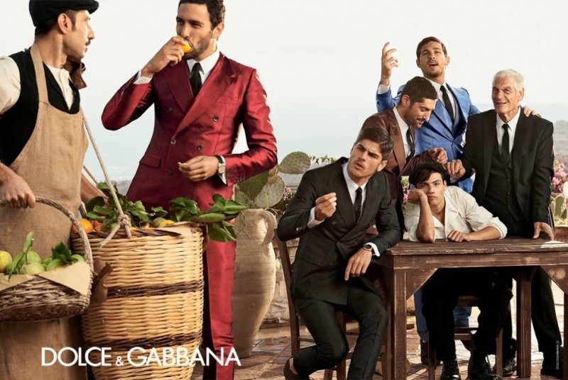 dolce gabbana ad campaign