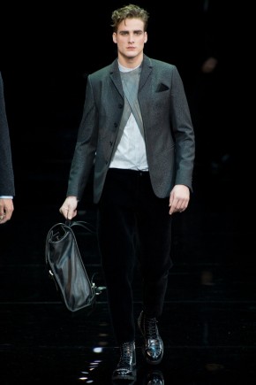 emporio armani fall winter 2014 show photos 0010