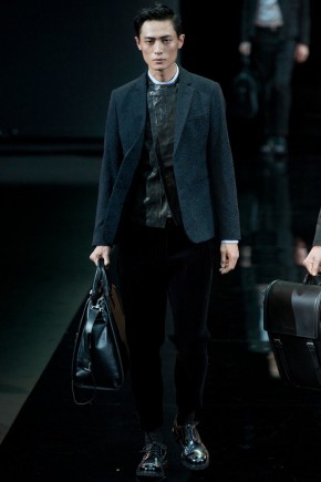 emporio armani fall winter 2014 show photos 0011