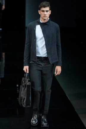 emporio armani fall winter 2014 show photos 0013