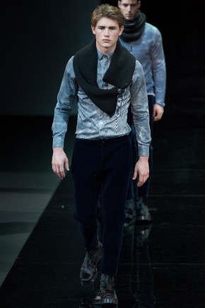 emporio armani fall winter 2014 show photos 0017