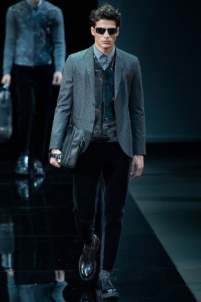 Emporio Armani Fall/Winter 2014 | Milan Fashion Week – The Fashionisto