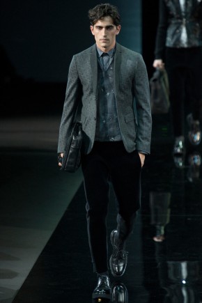 emporio armani fall winter 2014 show photos 0028