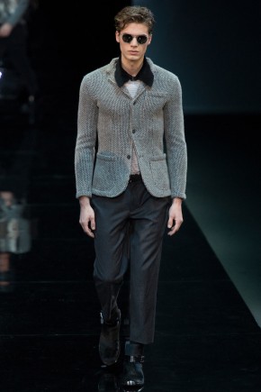 emporio armani fall winter 2014 show photos 0034