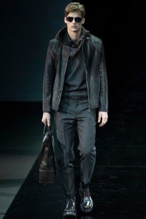 emporio armani fall winter 2014 show photos 0053